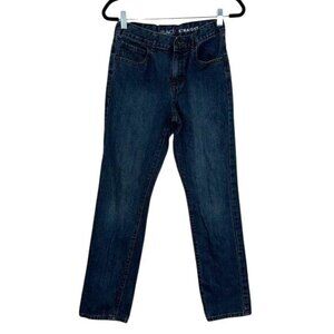 OshKosh Bgosh Boys Blue Jeans Bundle Size 12R Skinny & Black Straight Denim